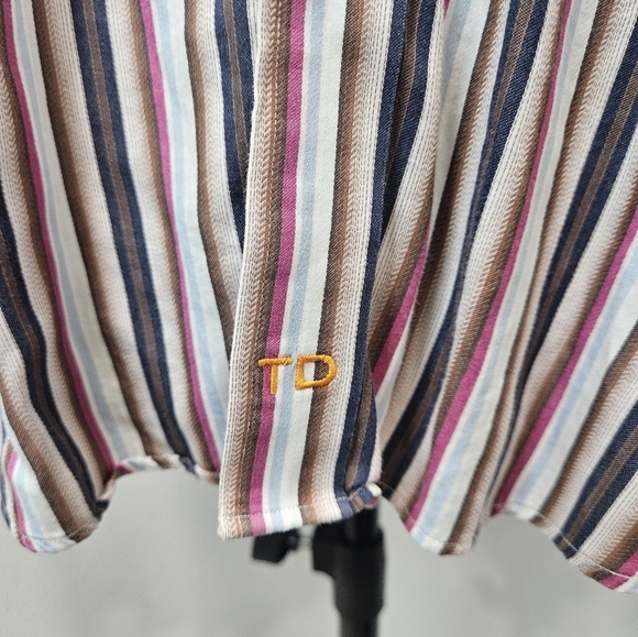 Thomas Dean men's button long-sleeve large - Picture 3 of 8